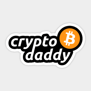 Crypto Daddy - Bitcoin Sticker